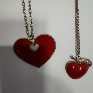 TWO HEARTS NECKLACES
